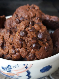 Foto resep Double Chocolate Cookies