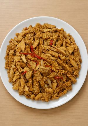 Foto resep Tempe Orek Ayam Saus Teriyaki