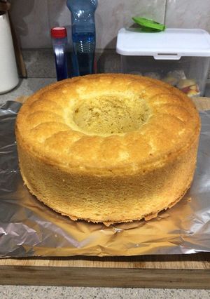 Una foto de Bizcocho de limón esponjoso
