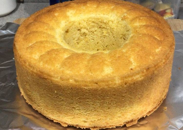 Bizcocho de limón esponjoso