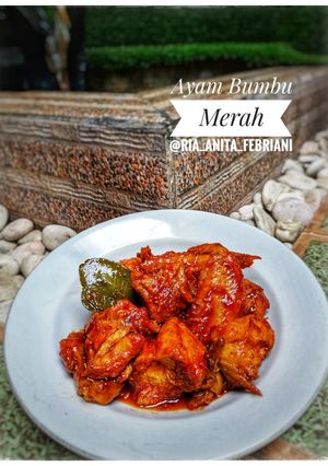 Foto resep Ayam Bumbu Merah
