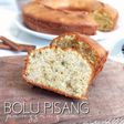 Bolu Pisang Panggang (takaran sendok)