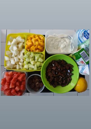 Foto resep Salad buah