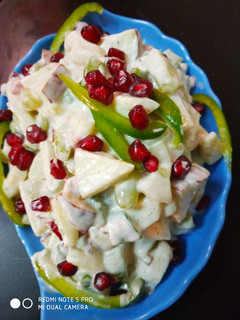 A picture of Russian salad.