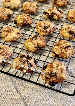 Foto resep Kue kering pisang coklat oatmeal