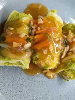 Foto resep Roll Sawi Isi Ayam Tahu