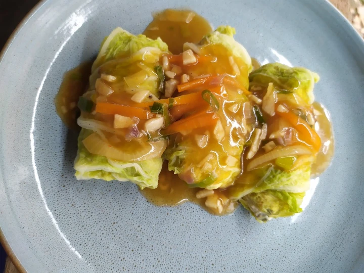 Langkah Mudah untuk Membuat Resep Roll Sawi Isi Ayam Tahu yang Sempurna Anti Ribet, Menggugah Selera