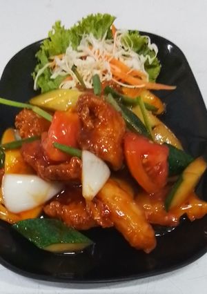 รูปของ ไก่เปรี้ยวหวาน