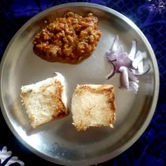 A picture of Pav bhaji.