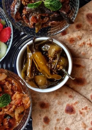 A picture of Chatkhareydaar Mirchi Achar.