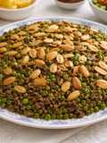 الأرز والبازيلاء
