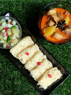 Foto resep Roti jala kari ayam