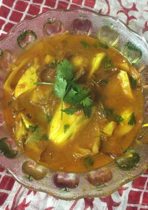 A picture of Jackfruit ki yummy sabji.