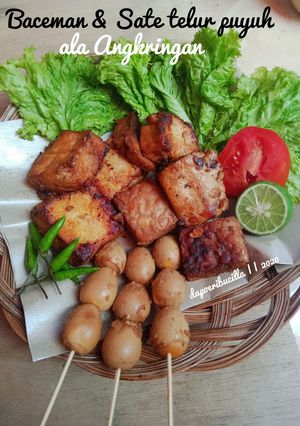 Foto resep Sate telur puyuh & baceman