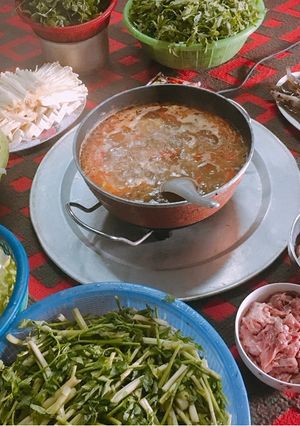 Hình của món Lẩu thái mix free.