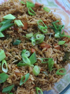 A picture of Veg: No Eggs Fried Rice.