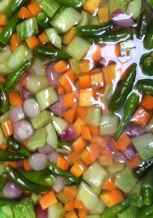 Foto resep Acar Mentah