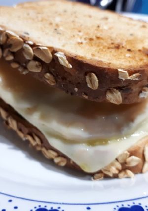 Una foto de Sándwich saludable