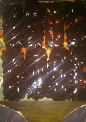 صورة لوصفة حلوة السنيكرز بالكرhميل 🍯🍯🍯