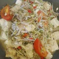รูปของ Tauge/toge tahu tumis pedas