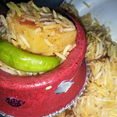 Alu ki Biryani A picture of Alu ki Biryani.