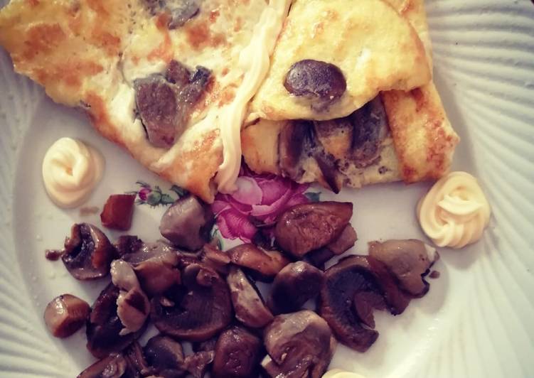 Frittata con funghi