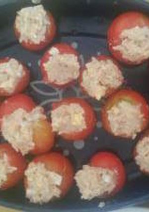 Una foto de Tomates rellenos