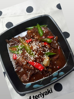 Foto resep Beef teriyaki ala hokben