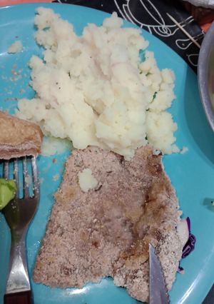Una foto de Milanesa de entraña al horno