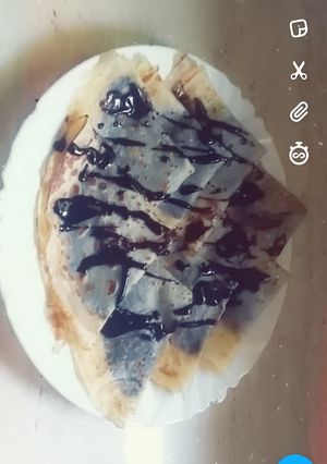 صورة لوصفة كريب حلو