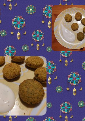 Foto di Falafel con salsina allo yogurt 🧆