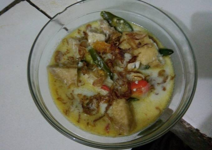 Resep Sayur Lombok Ijo Tahu Tempe Ayam Dadu Oleh Putri Hana Cookpad