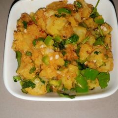 A picture of Chatpate aalu.