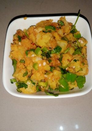 A picture of Chatpate aalu.