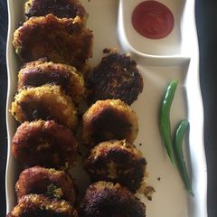 A picture of Sattu Kebab.