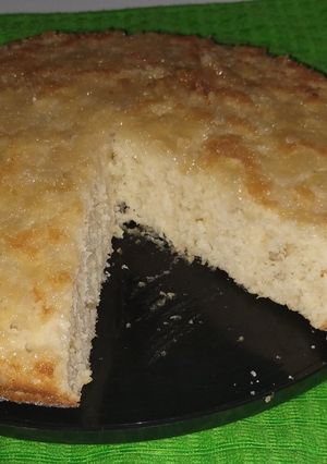 Una foto de Torta matera con manzanas