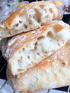 Фото Чіабатта без замісу.