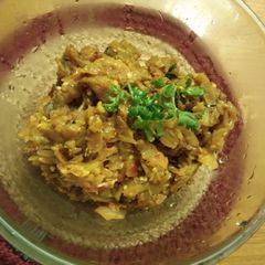 A picture of Baigan Bharta Recipe.