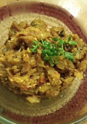 A picture of Baigan Bharta Recipe.
