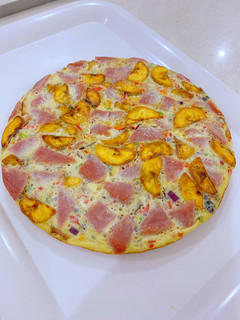 A picture of Luncheon plantain fritata.
