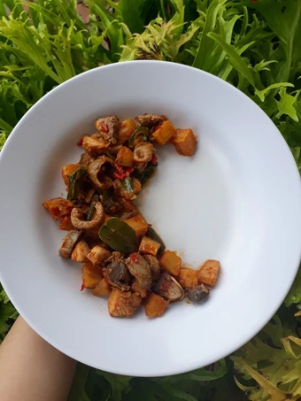 Cara Gampang Membikin Resep Sambal ati,kentang,ayam yang Bikin Ngiler Anti Ribet, Mantap