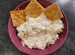 Una foto de Pasta de palmitos y queso crema para untar