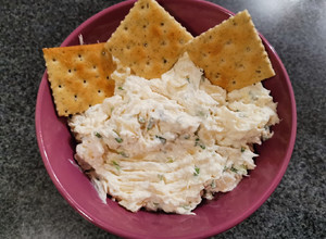 Una foto de Pasta de palmitos y queso crema para untar
