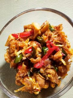 Foto resep Oseng Mandai (oseng kulit cempedak)