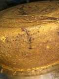 Cake pisang coklat 3 telur