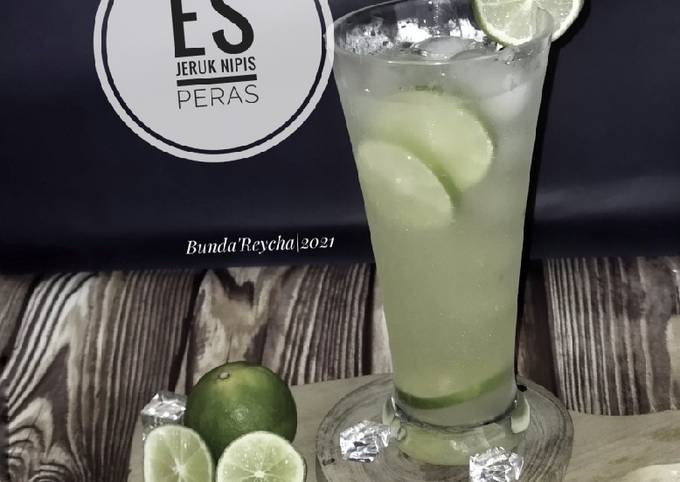Cara  buat 🍹Es Jeruk Nipis Peras dijamin nikmat