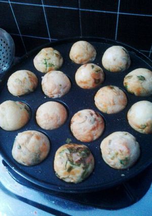 Foto resep Takoyaki Isi Sosis Ayam