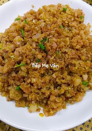Hình của món Thịt băm rang sả.
