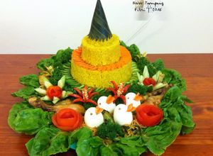 Foto resep Nasi Tumpeng Ulang Tahun