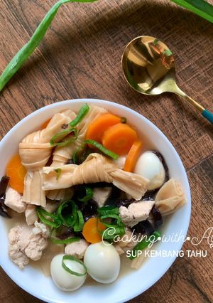 Foto resep Sup Ayam Kembang Tahu